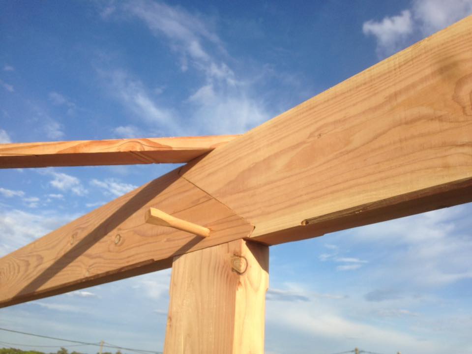 Construction ossature bois sur mesure par CBC Casteix Bois Charpente à Chevanceaux